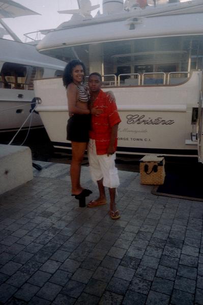 MOI ET BRUNO A ST TROPEZ ETE 2004